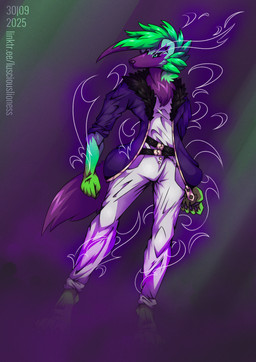 anthro belt belt_buckle bottomwear buckle claws clothed clothing fur hair male simple_background solo tail topwear zipper lusciouslioness nintendo pokemon canid canine generation_7_pokemon lycanroc mammal pokemon_(species) 2025 absurd_res digital_media_(artwork) hi_res shaded