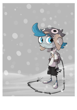 4_fingers backpack black_bottomwear black_clothing black_shorts blue_clothing blue_eyebrows blue_eyes blue_footwear blue_hair blue_shoes border bottomwear closed_frown clothed clothed_humanoid clothed_male clothing eyebrows fingers footwear frown fully_clothed fully_clothed_humanoid fully_clothed_male grey_backpack grey_body grey_clothing grey_hat grey_headwear grey_sky hair hat headgear headwear light machine male male_humanoid metallic_body mouth_closed noseless not_furry outside shirt shoes short_hair shorts sky slim_humanoid slim_male snow snowing solo standing topwear white_border white_clothing white_shirt white_topwear wire fabio_pochet robot_boy_(fabio_pochet) humanoid robot robot_humanoid 2021 absurd_res colored digital_drawing_(artwork) digital_media_(artwork) english_description hi_res lighting shaded