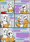 2019 anthro biped bodily_fluids clothing collaboration comic crying detailed_background dialogue duo english_text female fur hair hi_res kammypup_(artist) runt_(artist) shirt sitting speech_bubble standing tears text topwear young