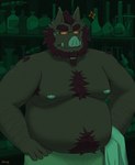 angry anthro armpit_hair beard belly big_belly body_hair eyewear facial_hair glasses humanoid_hands male mature_male moobs nipples overweight overweight_male rectangular_glasses solo thatdouginme password_(visual_novel) oswin_(password) mammal suid suine sus_(pig) wild_boar 2023 hi_res