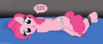 anthro anthrofied blue_eyes bound breasts clothing cutie_mark female fur hair long_hair open_mouth panties pink_body pink_fur pink_hair solo stated_homosexuality stated_sexuality submissive submissive_female tail text underwear unknown_artist friendship_is_magic hasbro my_little_pony pinkie_pie_(mlp) earth_pony equid equine horse mammal pony 2012 7:3 english_text hi_res url