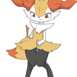 3_fingers ambiguous_anthro ambiguous_gender anthro arm_tuft biped black_body black_fur blush blush_lines cheek_tuft chest_tuft closed_frown digitigrade dipstick_tail eyelashes facial_tuft featureless_crotch fingers flat_chested front_view frown fur furrowed_eyebrows hand_on_hip hip_tuft holding_object holding_ruler inner_ear_fluff looking_down markings mouth_closed multicolored_body multicolored_fur nude_ambiguous nude_anthro object_in_tail orange_body orange_eyes orange_fur orange_inner_ear_fluff orange_nose orange_tail_tip pointy_ears prick_ears ruler shoulder_tuft simple_background solo standing stick stick_in_tail tail tail_markings three-quarter_view tuft two_tone_tail white_background white_body white_fur yellow_body yellow_fur yellow_tail hurai_of_kaki nintendo pokemon braixen canid generation_6_pokemon mammal pokemon_(species) 1:1 2025 cel_shading colored digital_drawing_(artwork) digital_media_(artwork) hi_res shaded