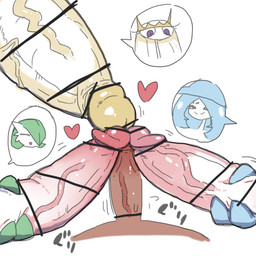 antennae_(anatomy) balls big_balls big_penis blue_body blue_hair blue_skin bodily_fluids brown_body brown_skin censor_bar comparing comparing_penis eyes_closed faceless_character faceless_male femboy frottage genitals green_hair group hair heart_symbol huge_penis humanoid_genitalia humanoid_penis ineffective_censorship interspecies male male/male masturbation pale_skin penile penis penis_size_difference penises_touching pokephilia purple_eyes sex smile sweat throbbing throbbing_penis vein veiny_penis white_hair yellow_body yellow_skin nishikunsp nintendo pokemon gardevoir generation_3_pokemon generation_7_pokemon generation_8_pokemon hatterene human mammal pheromosa pokemon_(species) ultra_beast 1:1 absurd_res censored hi_res
