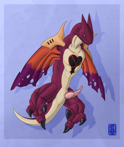 anus claws erection feral flying genitals looking_at_viewer male muscular pecs penis simple_background slit_penis solo tail tapering_penis wings garo_(artist) disney european_mythology kingdom_hearts mythology square_enix dragon heartless mythological_creature mythological_scalie scalie western_dragon wyvern wyvern_(kingdom_hearts) 2026 absurd_res colored digital_media_(artwork) hi_res line_art shaded