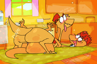 appliance big_butt blush bodily_fluids butt butt_focus cabinet carpet dialogue dish duo female female_feral female_penetrated feral feral_on_bottom feral_on_feral feral_on_top from_front_position genitals heart_symbol jiggling light light_beam male male/female male_feral male_penetrating male_penetrating_female mating_press penetration penis plap profanity rear_view sex sink stove sunbeam sunlight sweat tears text wide_hips window roksim dinosaur_train pbs mr._conductor_(dinosaur_train) mrs._conductor dinosaur prehistoric_species reptile saurischian scalie theropod troodon troodontid 2025 3:2 animated better_version_at_source english_text incest_(lore) mother_(lore) mother_and_child_(lore) mother_and_son_(lore) parent_(lore) parent_and_child_(lore) parent_and_son_(lore) son_(lore)