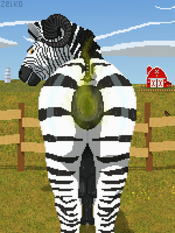 anal_request animal_genitalia animal_penis anus balls bodily_fluids butt equine_anus equine_genitalia equine_penis farm fart fart_cloud fart_fetish fence feral genitals looking_at_viewer male oral_request penis presenting presenting_anus puffy_anus raised_tail requesting rimming_request sex_request solo sweat sweaty_anus sweaty_balls sweaty_body sweaty_butt sweaty_genitalia sweaty_penis tail conditional_dnp zelkothezeeb zelko equid equine mammal zebra 3:4 digital_media_(artwork) pixel_(artwork)