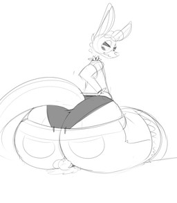 alternative_fashion ambiguous_gender anthro big_butt bottomwear bottomwear_down butt butt_cleavage clothed clothing collar dominant dominant_male duo facesitting female female_on_bottom huge_butt huge_hips hyper hyper_butt hyper_hips looking_at_another looking_back looking_down male male/female male_facesitting_female male_on_top on_bottom on_top pants pants_down partially_clothed punk sitting sitting_on_another spiked_collar spikes thick_thighs wide_hips jigglyjuggle jiggly_juggle_(oc) yac_(jigglyjuggle) absurd_res hi_res monochrome