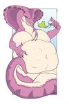 anthro anthro_pred apode areola belly big_belly big_breasts bodily_fluids breasts drooling female female_pred forked_tongue fully_inside hand_on_belly hand_on_own_belly heart_symbol huge_breasts inverted_nipples legless long_neck long_tongue navel nipples pink_areola pink_nipples saliva saliva_string serpentine snake_hood solo tongue vore necrodrone yesenia_(character) draconcopode naga reptile scalie snake 2:3 absurd_res digital_media_(artwork) hi_res