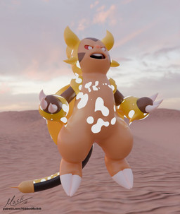 absorption_vore after_vore anthro carapace female genitals red_eyes sand solo stinger stinger_tail struggling struggling_prey swallowed_alive swallowed_whole swallowing tail tail_fetish tail_play tail_vore vore vulva wings hiddenmask18 hiddenmask18_(modeler) nintendo pokemon fan_character chespin generation_6_pokemon pokemon_(species) 3d_(artwork) blender_(artwork) digital_media_(artwork) hi_res
