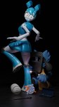 3d_(artwork) 9:16 android anthro blender_(software) blender_cycles blowtorch blue_body blue_bottomwear blue_clothing blue_fur blue_skirt blue_topwear bottomwear canid canine clothed clothing digital_media_(artwork) duo face_shield female fur generation_4_pokemon hair hi_res humanoid jenny_wakeman machine male male/female mammal mask my_life_as_a_teenage_robot nickelodeon nintendo pokemon pokemon_(species) riolu riolukid riolukidd robot robot_humanoid simple_background skirt tools topwear vrchat warfare_jenny warfare_machine worried worried_look