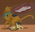 2014 3_toes 4_toes all_fours anal anal_penetration anatomy animal_genitalia anus ass_up balls barefoot big_balls black_eyes brown_background butt canine canine_penis collar crossover cum cum_in_ass cum_inside cum_on_balls cum_on_butt cum_on_penis cum_string cute dog erection eyes_closed feral feral_on_feral from_behind fur garfield_(series) gay hi_res internal knot long_ears looking_up lying male mammal nude odie on_front open_mouth orgasm pawpads paws penetration penis plain_background presenting presenting_hindquarters psy101 raised_leg scooby-doo scooby-doo_(series) sex shadow size_difference tongue tongue_out young
Rating: Explicit
Score: 8
User: toh
Date: January 02, 2014