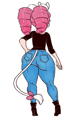 5_fingers accessory boots bottomwear bow_(feature) bow_accessory bow_ribbon butt butt_pose clothed clothing denim denim_bottomwear denim_clothing eyelashes female fingers footwear fully_clothed fur furgonomics hair high_heeled_boots high_heels high_waisted_bottomwear humanoid_hands jeans light_body light_fur light_skin long_tail pale_skin pants pigtails pink_hair pose rear_view ribbons shirt shoes solo tail tail_accessory tail_bow tail_ribbon thick_thighs topwear white_body white_fur wide_hips nuclearwasabi tera_online neonatta animal_humanoid elin humanoid mammal mammal_humanoid mouse_humanoid murid murid_humanoid murine murine_humanoid rodent rodent_humanoid