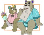 anthro asian_clothing belly blush bouquet bow_tie clothing digit_ring duo east_asian_clothing embarrassed facial_hair footwear hairy_legs japanese_clothing jewelry kimono male mature_anthro mature_male mustache nipples overweight overweight_male ring wedding_ring tbid animal_crossing nintendo c.j._(animal_crossing) chip_(animal_crossing) beaver mammal rodent hi_res father_(lore) father_and_child_(lore) father_and_son_(lore) parent_(lore) parent_and_child_(lore) parent_and_son_(lore) son_(lore)