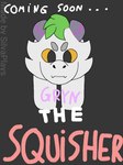 anthro humor male poster solo drews_art gryn_(curseofdreg) 3:4 meme