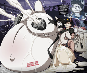 anthro balls being_watched belly big_balls big_belly big_breasts big_nipples bodily_fluids breasts breeding_spree cum cum_ballooning cum_from_vagina cum_in_vagina cum_inflation cum_inside cum_pool duo_focus erection excessive_cum excessive_genital_fluids female genital_fluids genitals group hand_on_breast huge_balls huge_breasts hyper hyper_balls hyper_breasts hyper_cum hyper_genitalia hyper_inflation inflation lactating looking_at_another male male/female nipples orgasm penis public resting_on_belly vulva wolfjedisamuel geronimo_stilton_(series) thea_stilton wolf_j._samuel bovid canid canine caprine domestic_sheep ghost house_mouse mammal mouse murid murine rodent sheep spirit 2018 absurd_res hi_res
