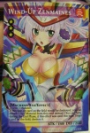 arms_bent attack_stat_(yu-gi-oh) big_breasts blush breasts card card_template defense_stat_(yu-gi-oh) female fire hair monster_card_(yu-gi-oh) monster_girl_(genre) not_furry number orica solo trading_card trading_card_template yu-gi-oh_card unknown_artist konami yu-gi-oh! wind-up_zenmaines duel_monster