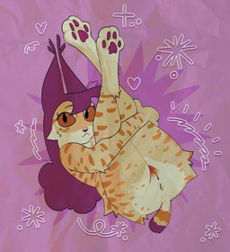 anthro anus awkward butt butt_focus ear_flick ear_flop female genitals heart_symbol holding_both_legs legs_up lying on_back paws slightly_chubby solo tail tail_motion tailwag vulva sabanasmiles kuri_lebeau bobcat felid feline lynx mammal animated hi_res no_sound short_playtime subtle_animation video
