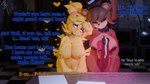 animal_genitalia animal_penis anthro bedroom_eyes bodily_fluids cum cum_drip cum_on_body cum_on_chest cum_on_face detailed_background dripping duo equine_genitalia equine_penis female first_person_view genital_fluids genitals gynomorph gynomorph/female intersex intersex/female looking_at_viewer looking_pleasured machine narrowed_eyes penis seductive sonlink cryptiacurves_(modeler) five_nights_at_freddy's fredina's_nightclub scottgames chica_(fnaf) chiku_(cryptiacurves) freddy_(fnaf) frenni_(cryptiacurves) avian bear bird chicken galliform gallus_(genus) mammal phasianid robot absurd_res hi_res