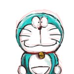 anthro bell blue_body blue_fur collar front_view fur looking_at_viewer machine male pouch_(anatomy) red_collar simple_background solo standing whiskers white_background white_body white_fur mt_tg doraemon doraemon_(character) domestic_cat felid feline felis mammal robot 1:1 2017 shaded