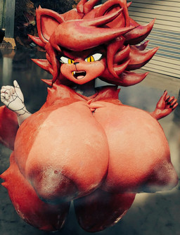 anthro areola big_breasts breasts chest_tuft crossgender female glowing glowing_eyes gold_(metal) gold_tooth huge_breasts hyper hyper_breasts machine nipples open_mouth pupils slit_pupils solo tail thick_thighs tuft yellow_eyes rmb_studios cryptiacurves_(modeler) five_nights_at_freddy's fredina's_nightclub scottgames fexa_(cryptiacurves) foxy_(fnaf) animatronic canid canine fox mammal robot 3d_(artwork) digital_media_(artwork)
