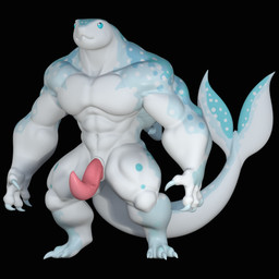 3_toes abs anthro bald big_penis blue_body blue_eyes blue_scales claws curved_penis digitigrade dorsal_fin feet fin genitals long_claws long_tail male markings muscular muscular_anthro muscular_arms muscular_male nude_anthro nude_male pecs penis scales smile solo spots spotted_body spotted_scales standing tail tail_fin toe_claws toes top_heavy vein veiny_penis white_body white_scales valacast_(modeler) fan_character aquatic carpet_shark fish shark whale_shark 1:1 hi_res