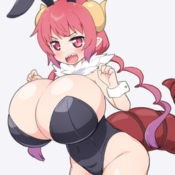 big_breasts breasts bunny_costume cleavage clothed clothing costume female hair horn huge_breasts humanoid_pointy_ears leotard navel open_mouth pink_eyes pink_hair pointy_ears segmented_tail sharp_teeth shortstack skimpy small_waist solo tail teeth tight_clothing wide_hips argentdel miss_kobayashi's_dragon_maid mythology ilulu animal_humanoid dragon dragon_humanoid horned_humanoid humanoid mythological_creature mythological_scalie scalie tailed_humanoid 1:1 hi_res