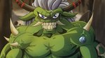 ear_piercing fangs green_body green_skin hair male muscular muscular_humanoid muscular_male pecs piercing solo teeth vein veiny_muscles white_hair zoalord95 bandai_namco digimon digimon_(species) humanoid ogremon 16:9 hi_res widescreen