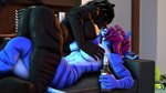 2024 3d_(artwork) 5_fingers abs anthro anthro_on_anthro areola athletic athletic_anthro athletic_female atoastedorange beer_bottle big_breasts black_body black_fur black_hair black_nose blue_areola blue_body blue_fur blue_hair blue_nipples bottle breasts bubble butt container digital_media_(artwork) drunk drunk_bubble duo elisa_ocampo felid female female/female fingers fur furniture hair hand_on_breast hi_res humanoid_hands lying_on_sofa mammal multicolored_body multicolored_fur nipples nude nude_anthro nude_female on_sofa pantherine pink_nose ryang_seo-yeon smile sofa source_filmmaker_(artwork) striped_body striped_fur stripes substance_intoxication teeth tiger two_tone_body two_tone_fur white_body white_fur