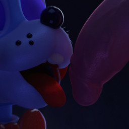 anthro blowjob_face dim_lighting duo eyes_closed fellatio licking machine male male/male oral penile sex solo_focus tongue tongue_out tongue_out_fellatio miitro_d miitro_d_(modeler) blender_cycles five_nights_at_freddy's five_nights_at_freddy's_2 scottgames sister_location funtime_foxy_(fnaf) toy_bonnie_(fnaf) animal_humanoid animatronic canid canid_humanoid canine canine_humanoid fox_humanoid humanoid lagomorph leporid mammal mammal_humanoid rabbit robot 1:1 3d_(artwork) blender_(artwork) digital_media_(artwork) hi_res