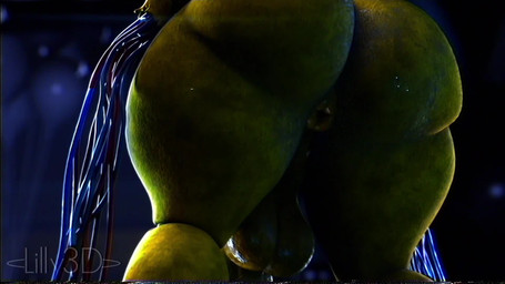 anal_wink anus balls big_balls big_butt big_penis butt butt_focus genitals gynomorph intersex looking_up machine penis puckered_anus sound_effects thick_thighs vhs_filter lilly_3d octal_(modeler) five_nights_at_freddy's five_nights_at_freddy's_2 scottgames chica_(fnaf) withered_chica_(fnaf) animatronic robot robot_anthro 16:9 3d_(artwork) 3d_animation animated blender_(artwork) digital_media_(artwork) hi_res short_playtime sound video widescreen