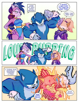 after_transformation anthro blush blushing_profusely burning clothing elemental_manipulation female fire fire_manipulation flexing flexing_bicep group hair hero humor leotard long_hair lycanthropy male male/female muscular muscular_male ponytail princess purring royalty smile speech_bubble tall_female text aimike17 archie_comics idw_publishing mythology sega sonic_the_hedgehog_(archie) sonic_the_hedgehog_(comics) sonic_the_hedgehog_(idw) sonic_the_hedgehog_(series) sonic_unleashed blaze_the_cat lupe_the_wolf sonic_the_hedgehog sonic_the_werehog whisper_the_wolf canid canine canis domestic_cat eulipotyphlan felid feline felis hedgehog mammal mythological_canine mythological_creature werecanid werecanine werecreature werewolf wolf comic english_text hi_res