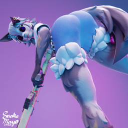 anthro assault_rifle big_butt black_body bottomwear butt clothing countershade_legs countershading denim denim_bottomwear denim_clothing denim_shorts ear_piercing eyewear female fur gloves_(marking) gold_(metal) gold_jewelry grey_body grey_fur grey_hair gun hair holding_object holding_weapon jewelry looking_at_viewer looking_down looking_down_at_viewer low-angle_view markings nails piercing ranged_weapon rifle sharp_nails shorts solo sunglasses tail tongue tongue_out weapon wide_hips worm's-eye_view snakemayo epic_games fortnite wolfie_(fortnite) canid canine canis mammal wolf 1:1 2025 3d_(artwork) absurd_res digital_media_(artwork) hi_res