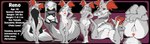 anthro anus big_butt breasts butt clothing female genitals lingerie lingerie_panties nipples presenting presenting_pussy pussy smile smirk solo wide_hips tenkellyart nintendo pokemon delphox generation_6_pokemon pokemon_(species) shiny_pokemon absurd_res hi_res model_sheet