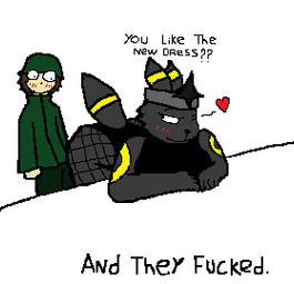 anthro armor big_eyes blush blush_lines clothing dialogue dress duo female headgear heart_symbol helmet male male/female profanity seductive simple_background surprised text white_background xerg-7 nintendo pokemon eden_(xerg-7) kata_(xerg-7) eeveelution generation_2_pokemon human mammal pokemon_(species) umbreon english_text handwritten_text low_res