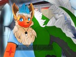 anthro black_body black_fur blue_body blue_eyes blue_fur butt car car_interior clothing drive-thru duo fast_food feral food fur green_body green_fur inside_car jewelry leaning_out_of_window male male/male menu_board necklace orange_body orange_fur scar selfie shirt smile tail text topwear vehicle white_body white_fur xxkingskeleton1 asian_mythology east_asian_mythology he_wants_to_order mythology nintendo pokemon fendrako technootaku canid canine canis dragon eastern_dragon eeveelution flareon generation_1_pokemon hybrid mammal mythological_creature mythological_scalie pokemon_(species) scalie wolf 4:3 english_text meme