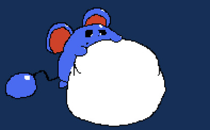 abdominal_bulge ambiguous_gender ambiguous_pred anthro belly big_belly big_ears biped black_nose black_sclera bloated blue_arms blue_body blue_ears blue_face blue_feet countershade_belly countershade_body countershading dot_nose featureless_hands feet fully_inside glistening glistening_ears glistening_face glistening_tail hand_on_belly hand_on_own_belly huge_belly line_tail looking_at_belly looking_at_own_belly looking_at_self looking_down looking_down_at_belly looking_down_at_self monotone_arms monotone_belly monotone_face mouth_closed multicolored_body orange_inner_ear round_ears same_size_vore semi-anthro short_arms short_legs short_loop simple_background small_feet soft_vore solo standing stretchy_bulge struggling struggling_prey tail tail_orb thin_tail transparent_background unseen_prey vore white_belly white_body white_eyes meatcanister nintendo pokemon generation_2_pokemon mammal marill pokemon_(species) rodent waddling_head 2026 2d_animation alpha_channel animated digital_media_(artwork) english_description full-length_portrait loop pixel_(artwork) pixel_animation portrait