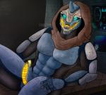 machine male not_furry penis solo buttermaw bungie destiny_(video_game) cayde-6 vanguard exo robot