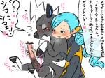 5_fingers <3 ace_trainer_(pokemon) animal_genitalia bestiality black_nose blitzle blue_hair blush censored clothed_sex clothing denmoko equine female feral from_behind green_eyes hair handjob hooves horsecock human interspecies japanese_text long_hair long_penis male mammal nintendo open_mouth penis plain_background pokémon poképhilia sex straight sweat tears text translated video_games white_background zebra
Rating: Explicit
Score: 15
User: Finchmaster
Date: January 02, 2014