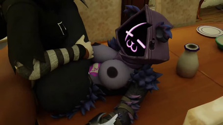 5_fingers :3 ambiguous_penetration anthro anthro_on_anthro anthro_on_back anthro_penetrated anthro_penetrating anthro_penetrating_anthro anthro_penetrating_female areola arm_tuft armor armwear big_breasts big_butt black_areola black_armwear black_body black_clothing black_fur black_nipples black_topwear bottomless bottomless_anthro bottomless_gynomorph bottomless_intersex bouncing_breasts breast_jiggle breasts brown_body brown_fur butt clothed clothing duo ear_tuft erection eye_scar faceless_anthro faceless_character faceless_gynomorph faceless_intersex facial_scar female female_anthro female_focus female_on_back female_penetrated fingers fur furniture gauntlets genitals gloves gynomorph gynomorph/female gynomorph_anthro gynomorph_penetrating gynomorph_penetrating_anthro gynomorph_penetrating_female hand_on_leg hand_on_thigh handwear heart_symbol hip_tuft holding_leg holding_thigh hood indoor_nudity indoor_sex inside intersex intersex/female intersex_anthro intersex_penetrating intersex_penetrating_female jiggling legs_up lying markings moan multicolored_armwear multicolored_body multicolored_clothing multicolored_fur nipples notched_ear nude nude_female on_back on_table pattern_armwear pattern_clothing penetration penis plate purple_body purple_fur purple_hood scar sex sex_on_table shadow_face shoulder_tuft smile solo_focus striped_armwear striped_clothing stripes table table_lotus_position thick_thighs topwear tuft white_armwear white_body white_clothing white_fur n1fftyr3d opennsfwsp_(va) qrixlvoice_(va) s1nnerfox_(modeler) xaz3d_(modeler) epic_games fortnite meow_skulls raven_team_leader bear domestic_cat felid feline felis mammal 16:9 2025 3d_(artwork) 3d_animation animated digital_media_(artwork) loop short_playtime sound voice_acted webm widescreen