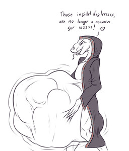 abdominal_bulge anthro belly_rub clothing implied_fatal implied_snuff male male_pred muffled predator/prey prey_outline robe same_size_vore soft_vore solo squirming tight_belly vore conditional_dnp samagthrav2 conan_the_barbarian_(franchise) thulsa_doom reptile scalie snake absurd_res hi_res