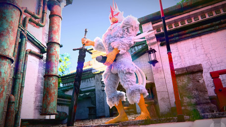 5_fingers 5_toes anthro balls beak big_penis black_penis bodily_fluids cum cum_on_ground cum_on_leg cum_on_penis cumshot ejaculation erection feathers feet fingers fluffy fluffy_feathers genital_fluids genitals glans grey_glans hair holding_melee_weapon holding_object holding_sword holding_weapon humanoid_feet humanoid_genitalia humanoid_penis looking_down male masturbation melee_weapon nude orgasm penile penile_masturbation penis plantigrade red_hair scuted_arms scuted_legs scutes sitting solo sound_effects standing sword tail tail_feathers toes weapon white_balls white_body white_feathers yellow_beak twitchyanimation petruz_(modeler) project_windless avian bird chicken galliform phasianid rekon_(project_windless) 16:9 2026 3d_(artwork) 3d_animation animated digital_media_(artwork) hi_res huge_filesize long_playtime sound video voice_acted widescreen