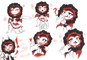 ahegao anime_eyes armwear black_armwear black_clothing black_petals blush blush_lines blushing_profusely bottomwear clothing cross-popping_vein exclamation_point eyelashes fangs female finger_in_mouth flower flower_accessory flushed freckled_face freckles hand_holding heart_symbol humanoid_hands leaf_legs long_eyelashes looking_at_viewer looking_pleasured one_eye_closed plant question_mark roots simple_background size_difference skirt solo spiral teeth text thumb_in_mouth tongue white_background white_body white_leaves white_legs white_skin wink molinhei3 electronic_arts garden_warfare plants_vs._zombies popcap_games vampire_sunflower elemental_creature flora_fauna flower_creature human mammal sunflower_(pvz) sunflower_creature vampire 2025 chinese_text hi_res signature translated