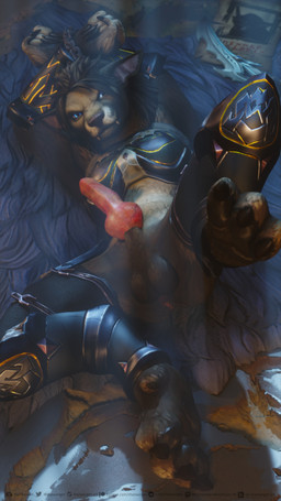 4_fingers animal_genitalia animal_penis annoyed anthro anus armor balls black_hair black_nose blue_eyes bound breasts canine_genitalia canine_penis chain chained digitigrade erection fingers fur genitals gynomorph hair intersex knot knotted_penis looking_at_viewer lying melee_weapon on_back paws penis solo sword text wanted_poster weapon thatworgen blizzard_entertainment warcraft destiney_crawford_(thatworgen) canid mammal werecanid werecreature worgen 2023 3d_(artwork) 4k 9:16 absurd_res autodesk_3ds_max_(artwork) digital_media_(artwork) hi_res url watermark