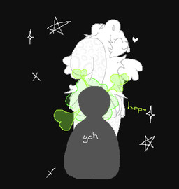 ambiguous_gender anthro duo fart fart_fetish farting_on_another farting_on_face feathered_wings feathers fur raised_tail smelly tail tongue tongue_out white_body white_fur wings stinkmuse ych_(character) angel felid feline mammal pantherine