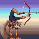 5_toes anthro archery barefoot bow_(weapon) feet foot_archery handstand male quiver_(object) ranged_weapon shooting shooting_by_feet solo toes upside_down weapon fmirsokp egger egger_righteous chipmunk ground_squirrel mammal rodent sciurid 1:1 2018 animated digital_media_(artwork) full-length_portrait low_res pixel_(artwork) portrait short_playtime