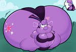 air_inflation anthro before_and_after belly belly_expansion big_belly big_breasts big_bulge big_butt big_cheeks big_eyes big_horn big_nose black_eyes blue_hair blue_sky blue_tail bodily_fluids body_inflation bra breast_expansion breasts bulge bulge_expansion bulging_eyes butt butt_expansion cheek_expansion clothing cloud cutie_mark ear_expansion expansion eye_expansion eyelashes gynomorph hair horn horn_expansion huge_belly huge_breasts huge_bulge huge_butt huge_cheeks huge_eyes huge_horn huge_nose huge_thighs hyper hyper_belly hyper_breasts hyper_bulge hyper_butt hyper_cheeks hyper_eyes hyper_horn hyper_inflation hyper_nose hyper_thighs inflation intersex magic magic_inflation motion_lines multicolored_hair multicolored_tail navel nose_expansion outie_navel outside panties pink_hair pink_tail puffed_cheeks purple_body purple_bra purple_clothing purple_ears purple_hair purple_horn purple_panties purple_tail purple_underwear sky solo sweat sweatdrop swelling tail thick_thighs thigh_expansion three-quarter_view tight_clothing uber_inflation underwear jalpunny friendship_is_magic hasbro my_little_pony twilight_sparkle_(mlp) equid equine horse mammal pony 2025 colored digital_media_(artwork) shaded