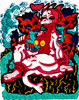 3_toes 4_fingers annoyed bath bathing blue_eyes blue_hair blue_sclera breasts chinese claws curvy_figure eyeshadow fangs feet female female/female fingers freckles group group_sex hair horn hot_spring licking makeup muscular nipples non-mammal_breasts nude orange_body orange_scales princess red_body red_scales red_spots rock royalty sauna scales sex shortstack small_breasts spa spots stripes teeth thick_thighs threesome toes tongue tongue_out trio voluptuous water white_body white_scales wide_hips thegrumpiestpanda_(artist) jia_jing_fei_(character) zag_beifong_(character) zig_beifong_(character) kobold lizard reptile scalie 2018 absurd_res hi_res traditional_media_(artwork) indirect_incest_(lore) sibling_(lore) sister_(lore) sisters_(lore) twins_(lore)