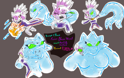 anthro body_invasion duo female fight forced forced_transformation grey_background simple_background transformation transformation_sequence water mexelements sega sonic_the_hedgehog_(series) blaze_the_cat domestic_cat elemental_creature felid feline felis mammal water_creature 2026 hi_res