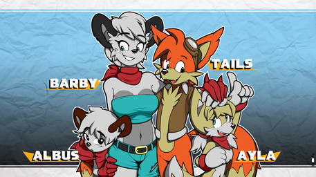 2_tails abstract_background accessory age_difference alternate_universe anthro arm_around_shoulders asymmetrical_clothing belt belt_buckle ben_day_dots black_ears black_eyes black_nose blue_eyes bottomless bottomless_male bottomwear brown_ears buckle canon_x_oc cheek_tuft chest_tuft clothed clothing countershade_face countershade_torso countershading daisy_dukes denim denim_bottomwear denim_clothing denim_shorts eyebrow_through_hair eyebrows eyewear eyewear_on_head facial_tuft family female fur gesture gloves goggles goggles_on_head green_eyes grey_body grey_countershading grin group hair hair_accessory hair_tie hand_gesture hand_on_hand hand_on_head handwear hotpants jacket kerchief looking_down male midriff multi_tail multicolored_body multicolored_fur navel neckerchief neckwear older_female older_male open_clothing open_jacket open_topwear orange_body orange_fur pigtails pointing pointing_up reverse_countershading short_hair shorts shy smile spiked_gloves spikes tail tail_coil topwear torn_bottomwear torn_clothing torn_shorts translucent translucent_hair tube_top tuft two_tone_body two_tone_fur white_body white_countershading white_fur white_hair yellow_body yellow_countershading yellow_fur young young_anthro younger_female younger_male ardan_norgate archie_comics sega sonic_the_hedgehog_(archie) sonic_the_hedgehog_(comics) sonic_the_hedgehog_(series) barby_koala fan_character miles_prower canid canine fox koala mammal marsupial vombatiform 2020 hi_res daughter_(lore) father_(lore) father_and_child_(lore) father_and_daughter_(lore) father_and_son_(lore) mother_(lore) mother_and_child_(lore) mother_and_daughter_(lore) mother_and_son_(lore) parent_(lore) parent_and_child_(lore) parent_and_daughter_(lore) parent_and_son_(lore) son_(lore)