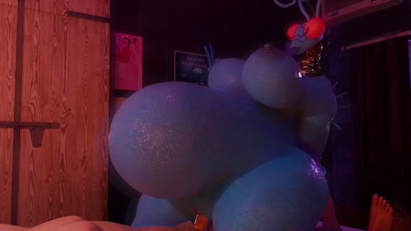 antennae_(anatomy) anthro belly big_belly big_breasts breasts cowgirl_position duo female female_penetrated from_front_position genitals huge_belly hyper hyper_pregnancy interspecies male male/female male_penetrating male_penetrating_female nipples nude on_bottom on_top penetration penile penile_penetration penis penis_in_vagina pregnant sex vaginal vaginal_penetration vulva whiterabbit95 chiyo1000nights_(va) opennsfwsp_(sfx) alien human mammal thraxan 3d_(artwork) 3d_animation animated digital_media_(artwork) hi_res short_playtime webm